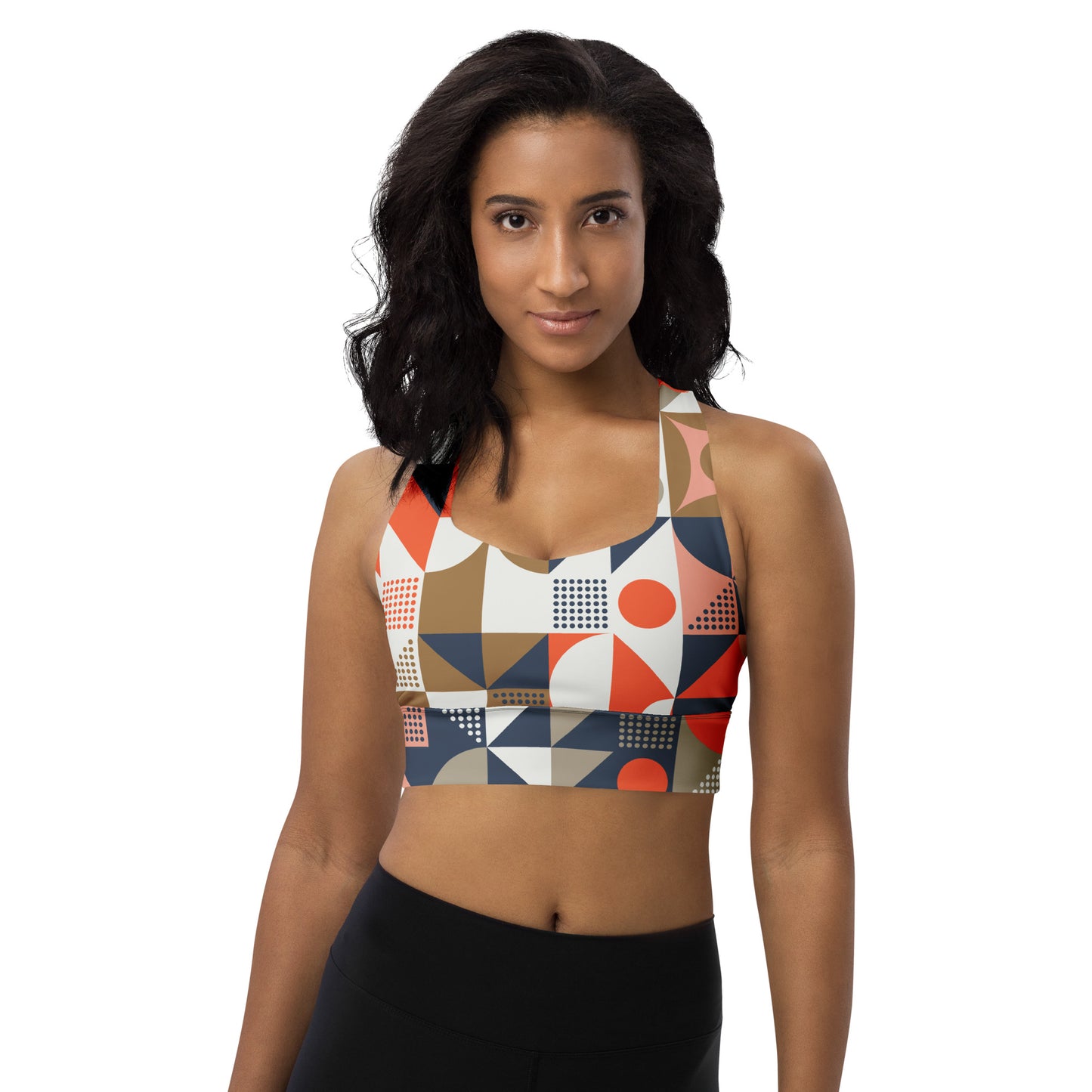 Longline sports bra