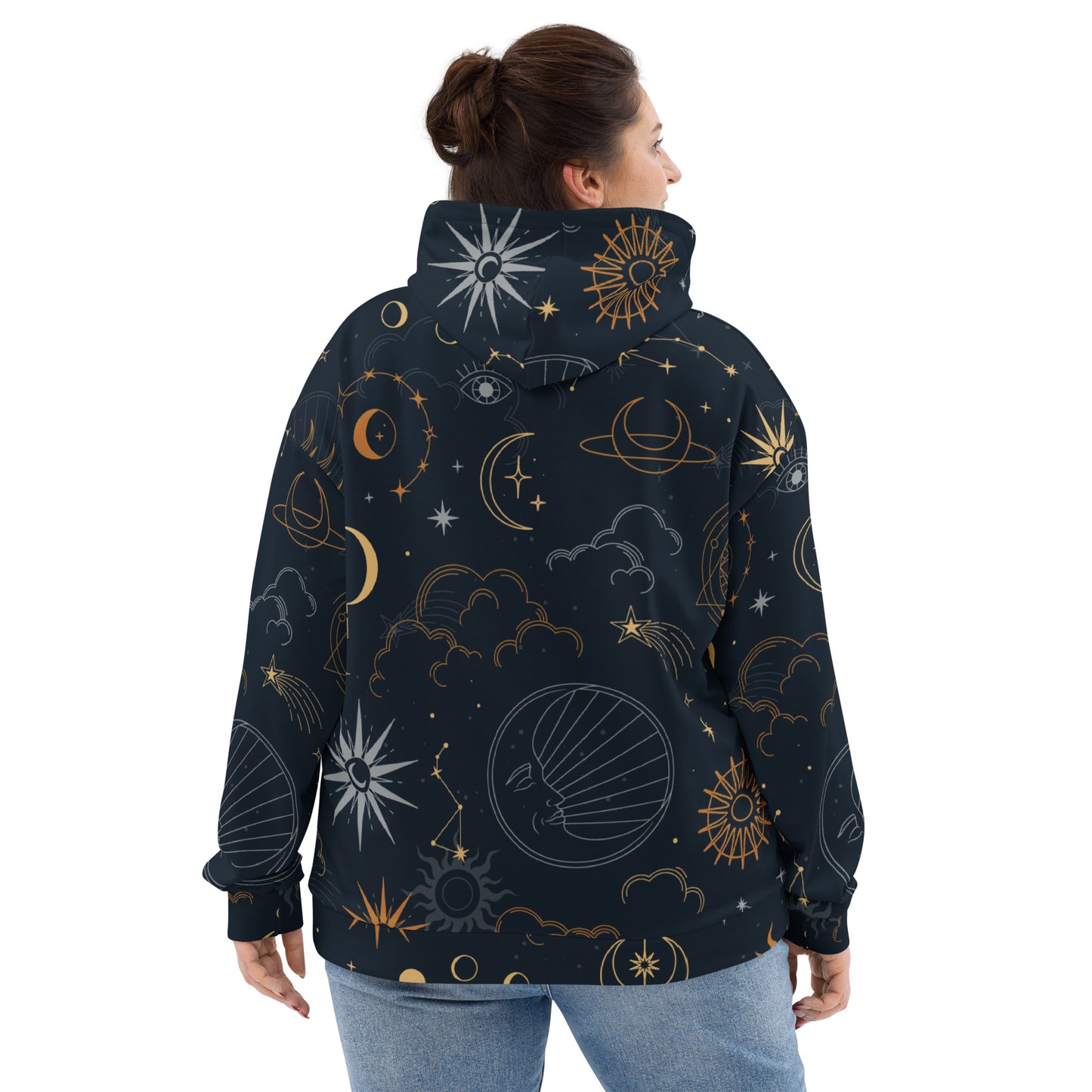 Blue Star and Moon hoodie